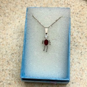 💙Baby boy birthstone pendant NWOT